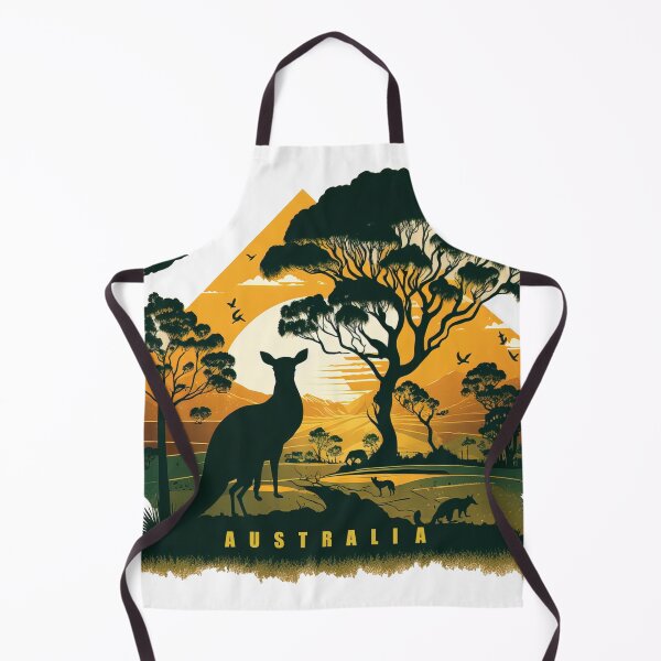 Item preview, Australian savannah landscape designed and sold by AreteSticker.