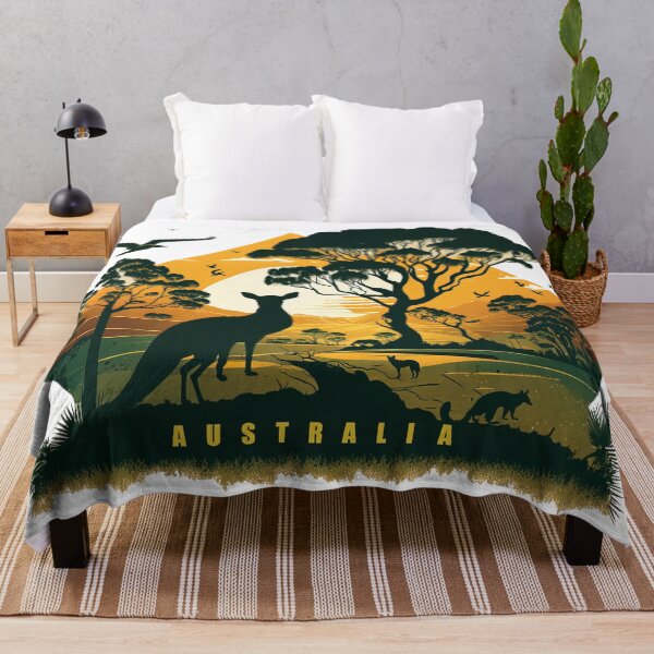 Item preview, Australian savannah landscape designed and sold by AreteSticker.