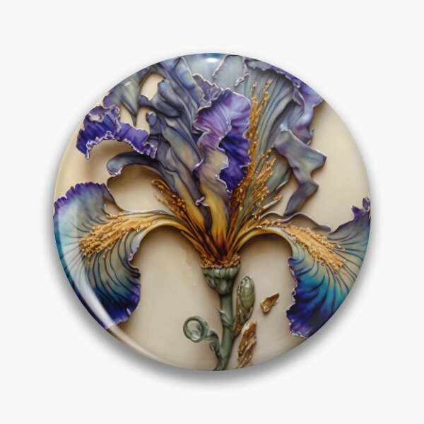 Item preview, Iris flower designed and sold by riquishop.