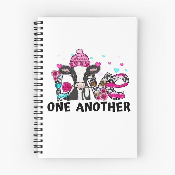 Item preview, Love Farm cow Love one another designed and sold by FarmsteadAcers.