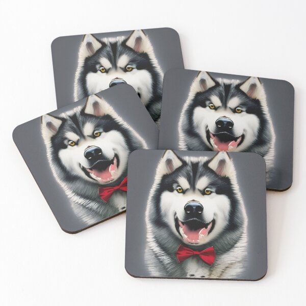 Item preview, A cute alaskan malamute portrait.  Alaskan Malamute mamma. Alaskan Malamute Mummy designed and sold by Doggymadness.