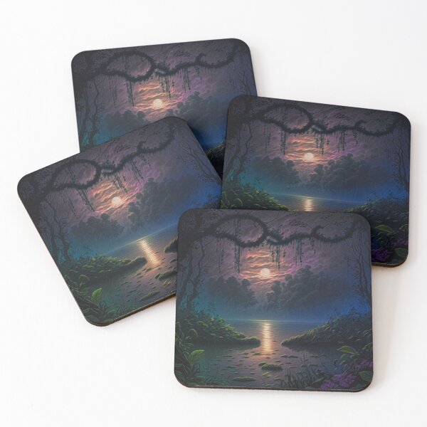 Item preview, Moonlit Landscape designed and sold by Dawn van Doorn.