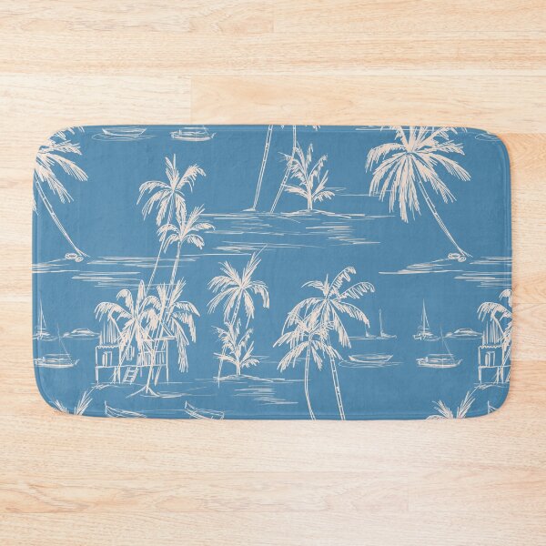 Artikelvorschau, Blaues Strandmuster entworfen und verkauft von Anis Illustration.