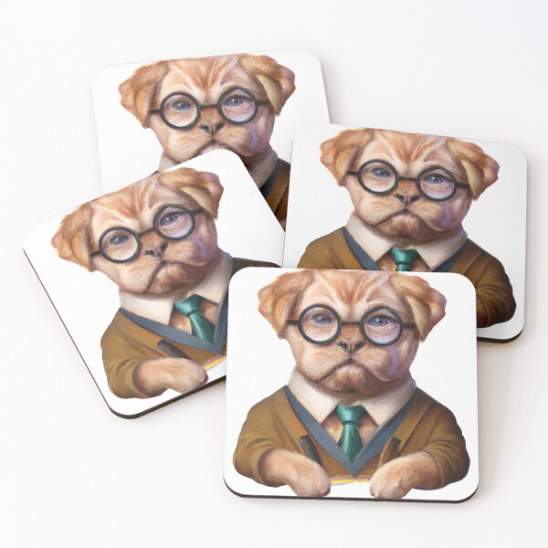 Item preview, Dog Librarian: A stern look designed and sold by Melcu.
