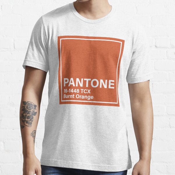 pantone 16-1448 TCX Burnt Orange Art Print for Sale by princessmi-com