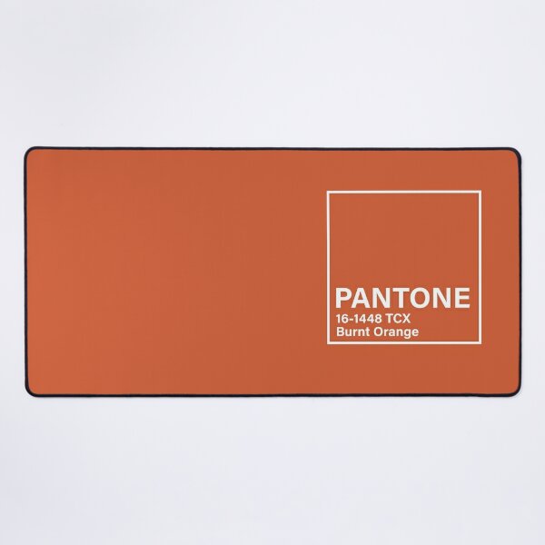 pantone 16-1448 TCX Burnt Orange Art Print for Sale by princessmi-com