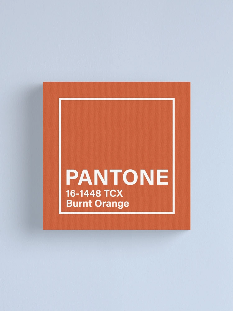 Burnt Orange // Pantone® 16-1448 TPX Leggings by One Stop Shop