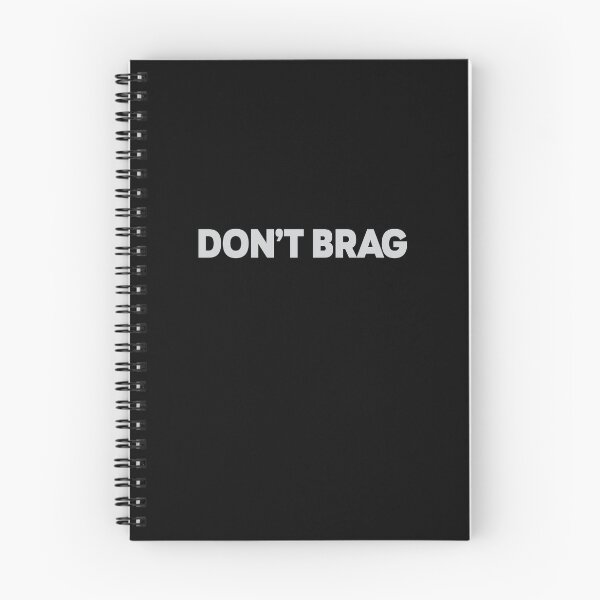 Item preview, T-shirt-don't-brag designed and sold by MissDewi.