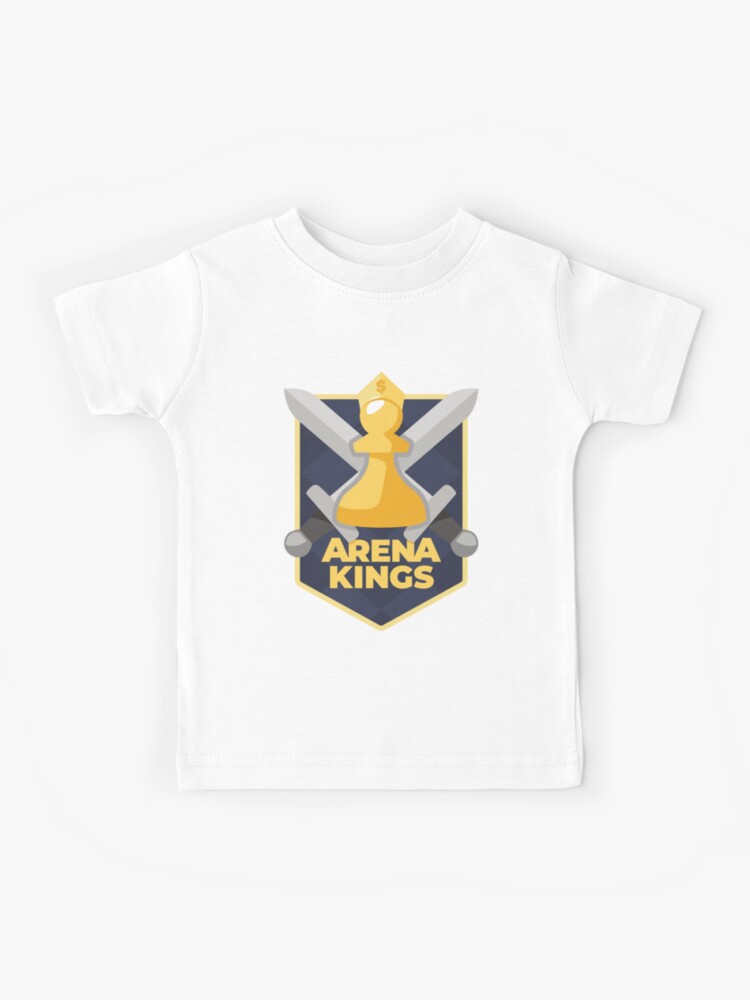 Nerdy Arena Kings Chess.com Online Chess Player Strategy Game Geek Gift |  Kids T-Shirt