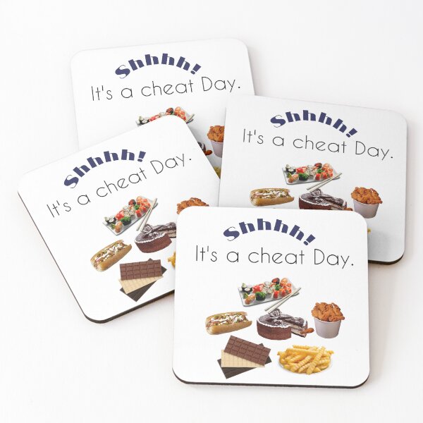 Item preview, it's a cheat day. designed and sold by Discoverartsy.