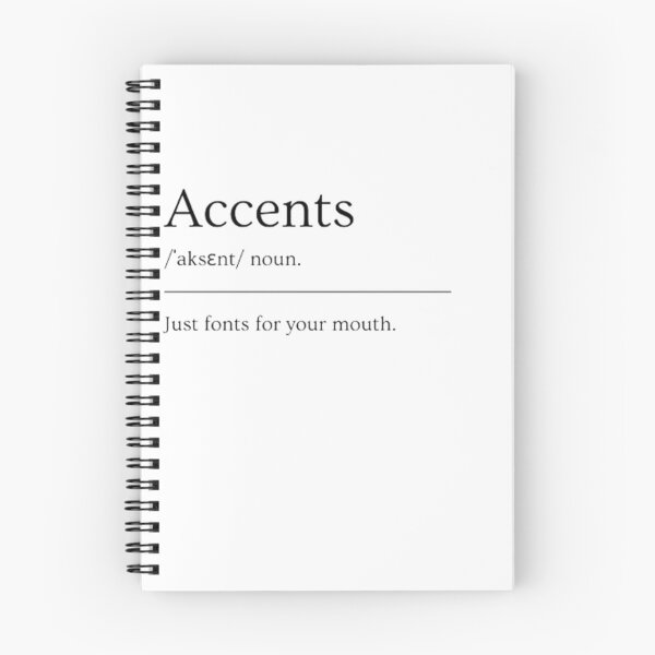 Item preview, Accents | Funny Dictionary Definition designed and sold by ED-TDesigns.
