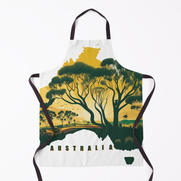 Item preview, Australian savannah landscape designed and sold by AreteSticker.