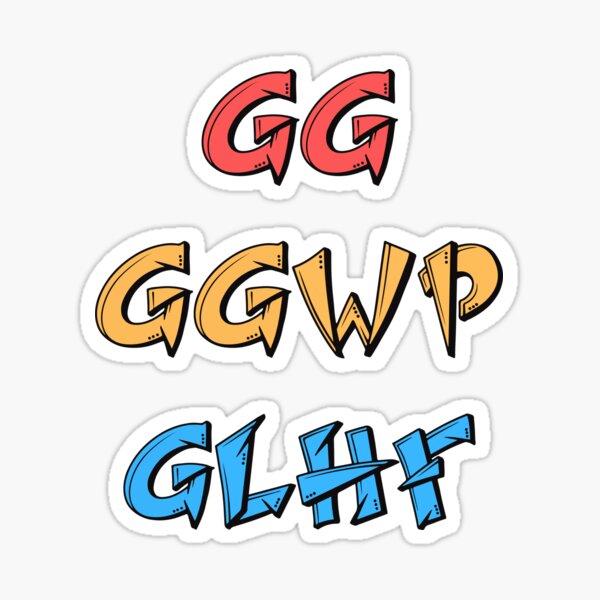 Gg Wp Stickers for Sale