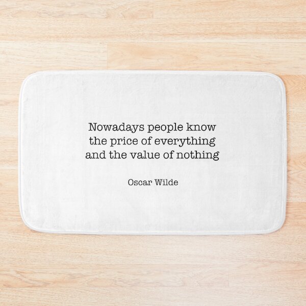 Item preview, Oscar Wilde Quote designed and sold by CamoQuotes.
