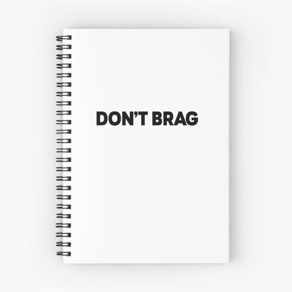 Item preview, T-shirt-don't-brag designed and sold by MissDewi.