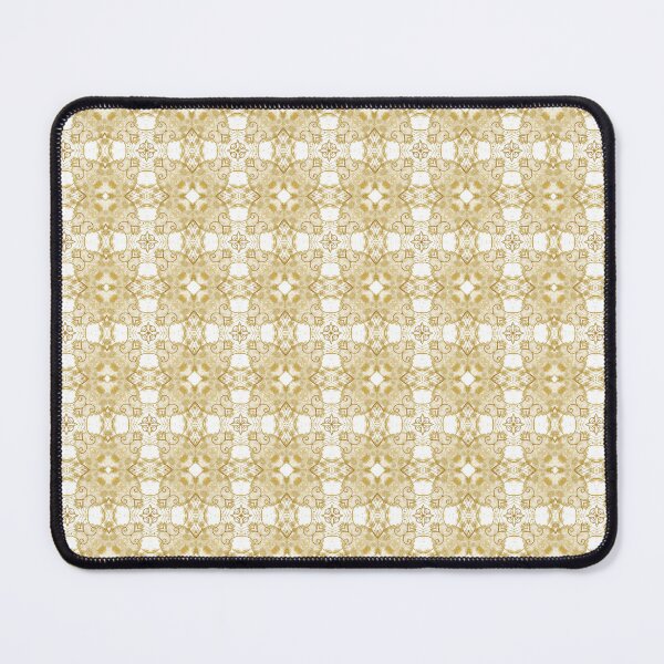 Item preview, Gold mosaic abstract seamless geometric floral pattern  designed and sold by HappyVibesAlert.
