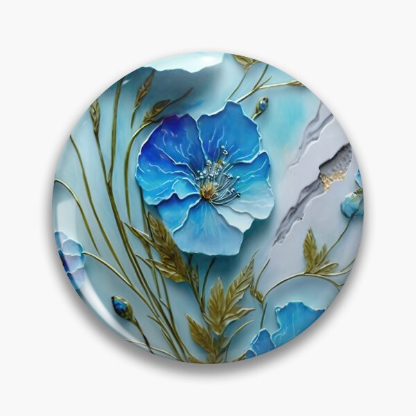 Item preview, Nemophila flower designed and sold by riquishop.