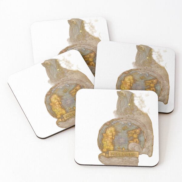Item preview, Azeroth Map designed and sold by ComeAgainShop.