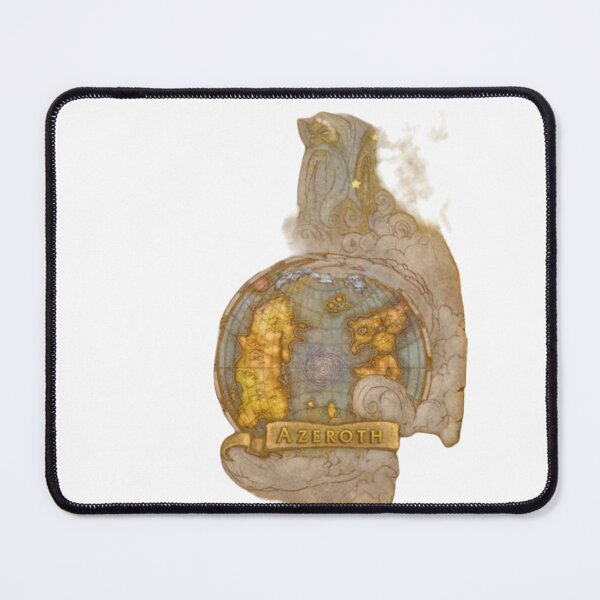 Item preview, Azeroth Map designed and sold by ComeAgainShop.