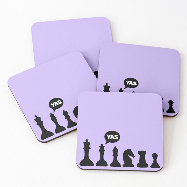 Item preview, yas queen play (chess piece lineup) designed and sold by iamvail.