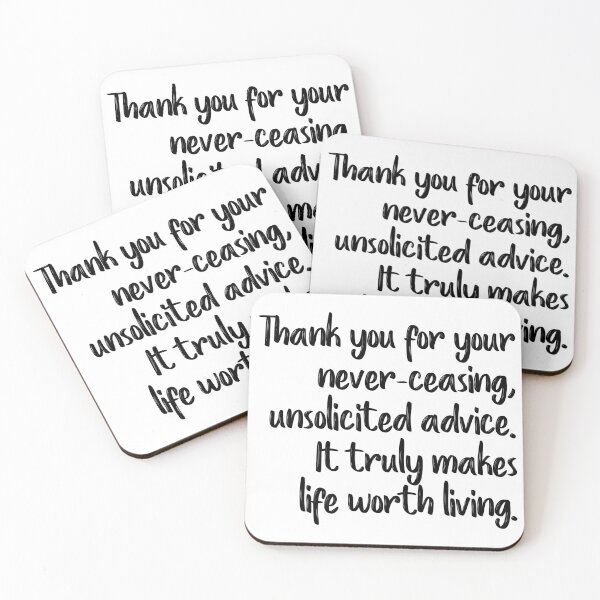 Item preview, Unsolicited Advice designed and sold by Twosweet.