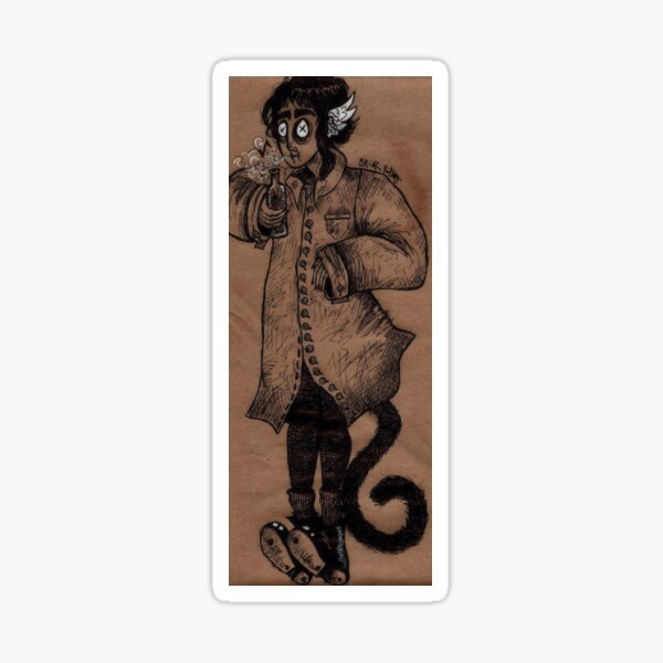 bottle goblin Sticker