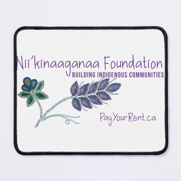 Item preview, Metis Beadwork, fireweed and floral designed and sold by Niikinaaganaa.