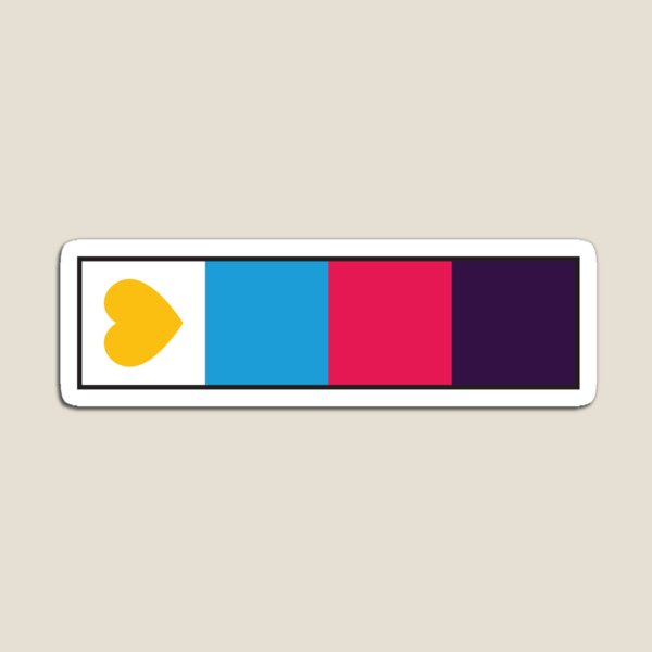 Item preview, Minimalistic Poly Pride Flag - (Bar/Stipe) designed and sold by LaLunaWinters.