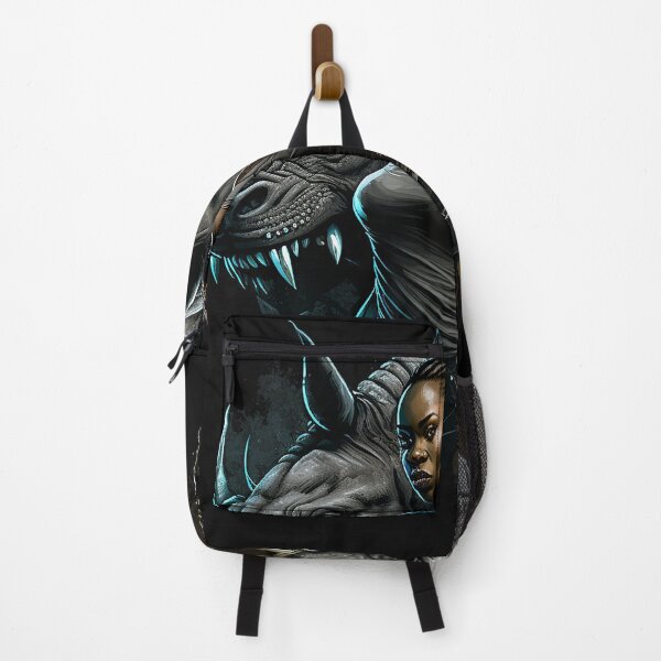 Item preview, Black Women Warrior With Fantastic Animals designed and sold by MyFavorTee.