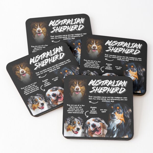 Item preview, Australian Shepherd Dog Fun Facts designed and sold by KyleNesas.