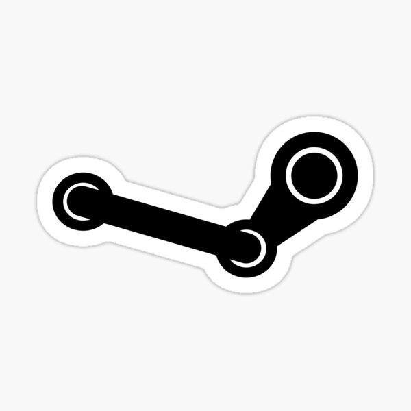 Steam Logo Sticker