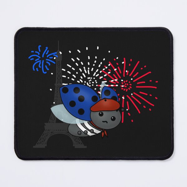 Item preview, Bastille Day Ladybug, bored designed and sold by HolidayBug.