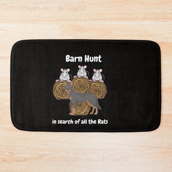Item preview, Funny Barn Hunt - in search of all the rats with an Australian Kelpie dog designed and sold by Just4doglovers.