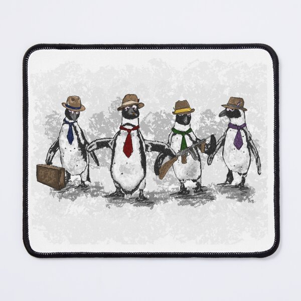 Item preview, Gangster Penguins designed and sold by ImagineMeraki.