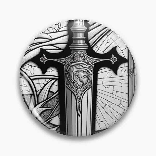 Item preview, Intricate Stained Glass Sword #1 designed and sold by Galviato.