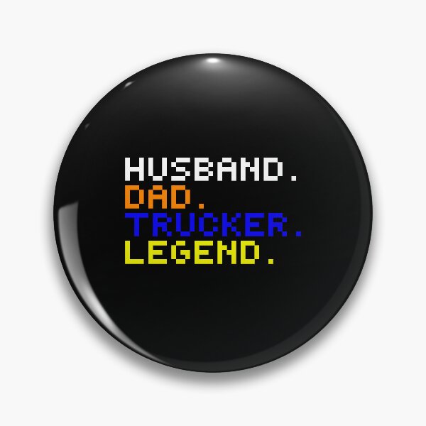 Item preview, Husband. Dad. Trucker. Legend. designed and sold by ravinduyas.