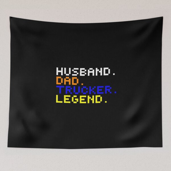 Item preview, Husband. Dad. Trucker. Legend. designed and sold by ravinduyas.