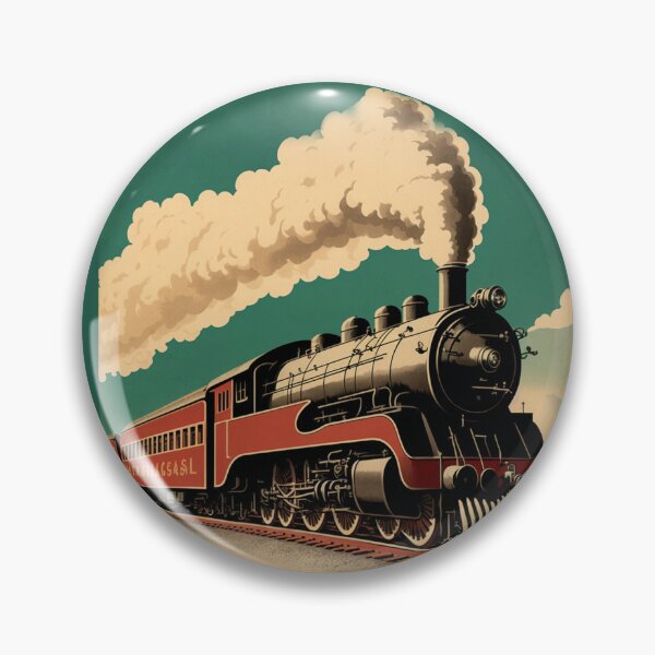 Item preview, Vintage Steam Train  designed and sold by ResistNormality.