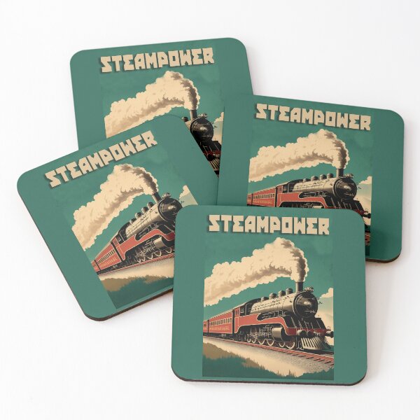 Item preview, Vintage Steam Train  designed and sold by ResistNormality.