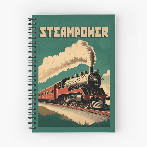 Item preview, Vintage Steam Train  designed and sold by ResistNormality.