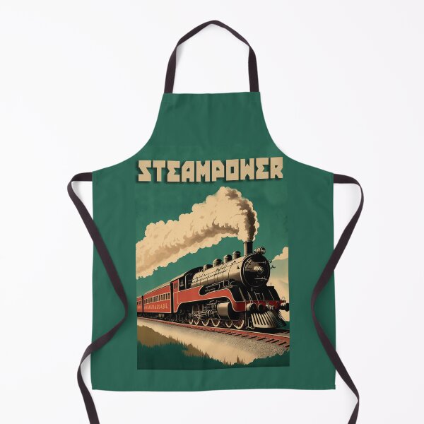 Item preview, Vintage Steam Train  designed and sold by ResistNormality.