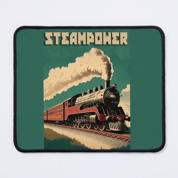 Item preview, Vintage Steam Train designed and sold by ResistNormality.