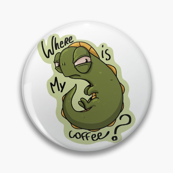 Item preview, Coffee lizard designed and sold by pseudanim.