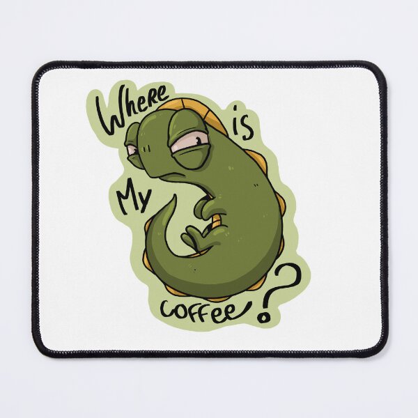 Item preview, Coffee lizard designed and sold by pseudanim.