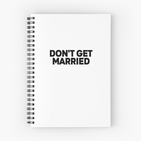 Item preview, T-shirt-don't-get-married designed and sold by MissDewi.