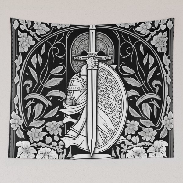 Item preview, Intricate Stained Glass Sword #2 designed and sold by Galviato.