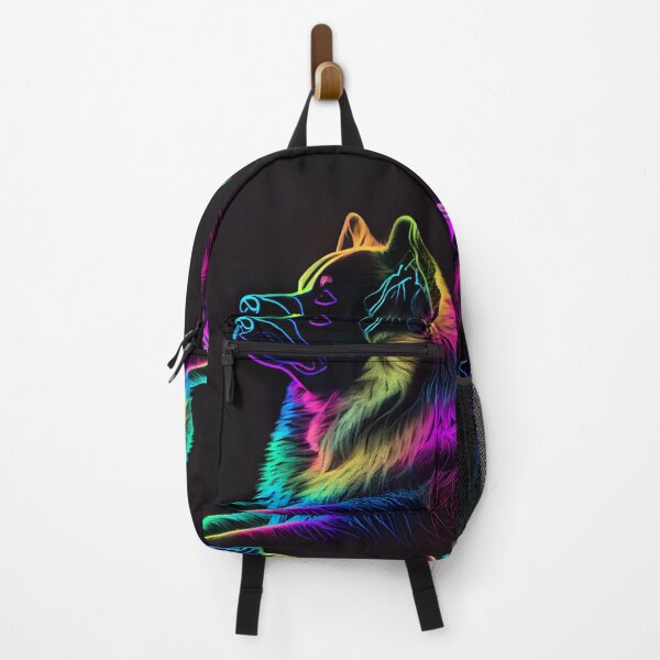 Item preview, Neon Akita designed and sold by PipikaArt.