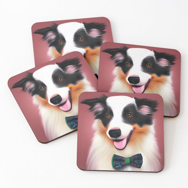 Item preview, Arte del cartel del collie. Arte de personajes collie. mamá collie designed and sold by Doggymadness.