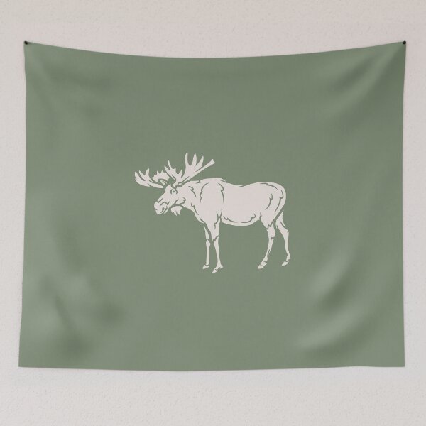 Item preview, Peaceful moose designed and sold by whatIsTheCase.