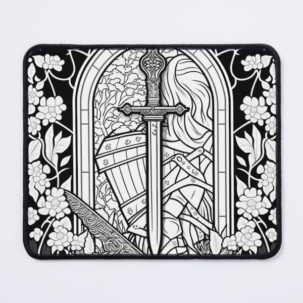 Item preview, Intricated Stained Glass Sword #3 designed and sold by Galviato.